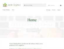 Tablet Screenshot of jardin-organico.com
